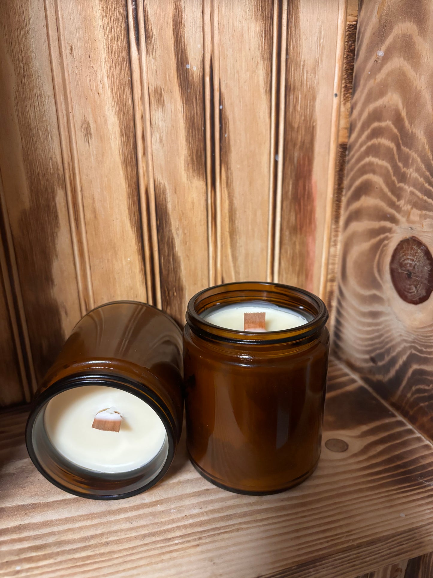 8oz Tallow Beeswax Candle